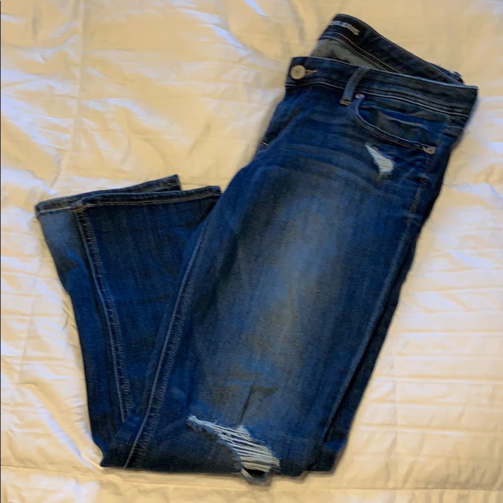 Express Cropped skinny jeans